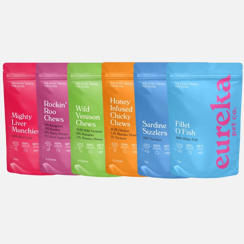 Surf N Turf | Natural Dog Treat 6 Pack | Eureka Pet Co