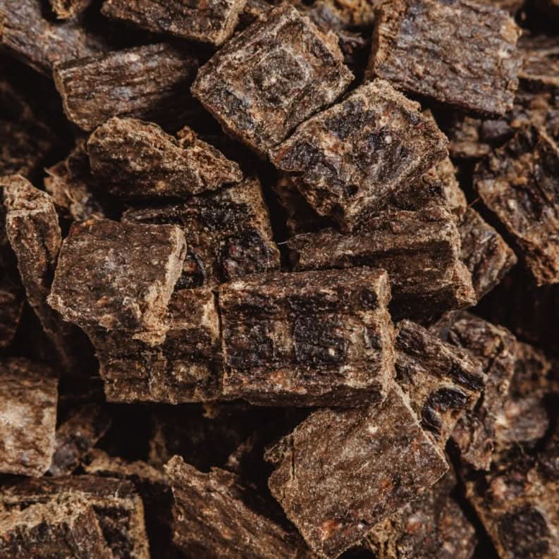 Close up of Eureka Wild Boar & Chicken Air-Dried Dog Food.