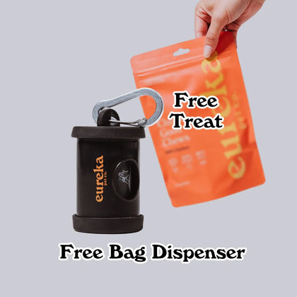 Poop Bag Dispenser & Natural Treat
